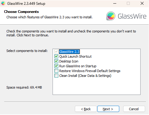 GlassWire破解版装置教程4
