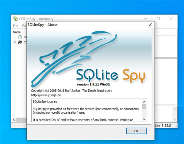 SQLiteSpy最新版下载(SQLite数据管理工具) v1.9.11 官方版