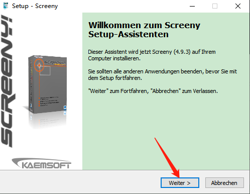 Screeny(屏幕截图东西)装置教程3