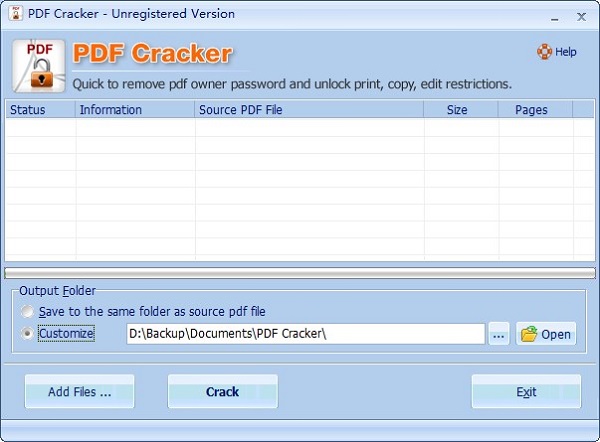 PDF Cracker官方版下载软件介绍