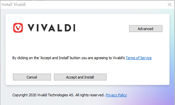 Vivaldi阅览器电脑版装置教程1