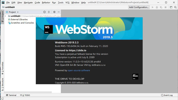 jetbrains webstorm2019官方版免费下载 附安装教程