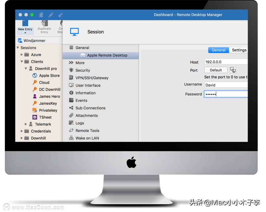Remote Desktop Manager for Mac(远程桌面管理器)v2020.2.0.0