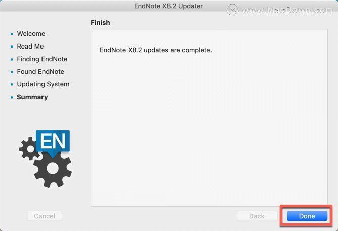 Mac参考文献管理软件EndNote X8 安装教程_第10张图片