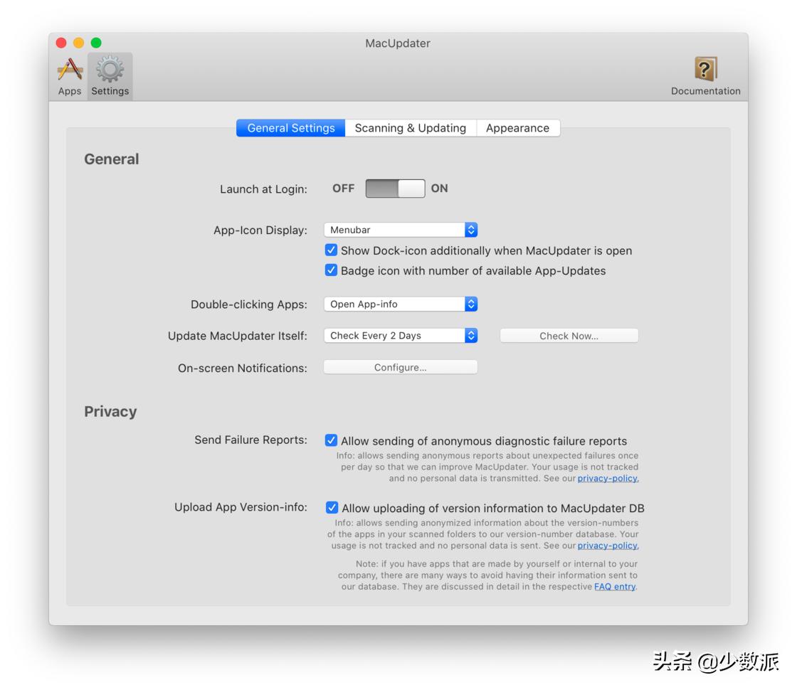 你在 Mac 上装的所有软件，都可以用它来更新