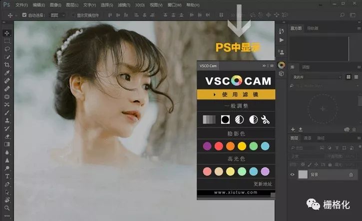 VSCO全滤镜Photoshop调色插件面板PC版