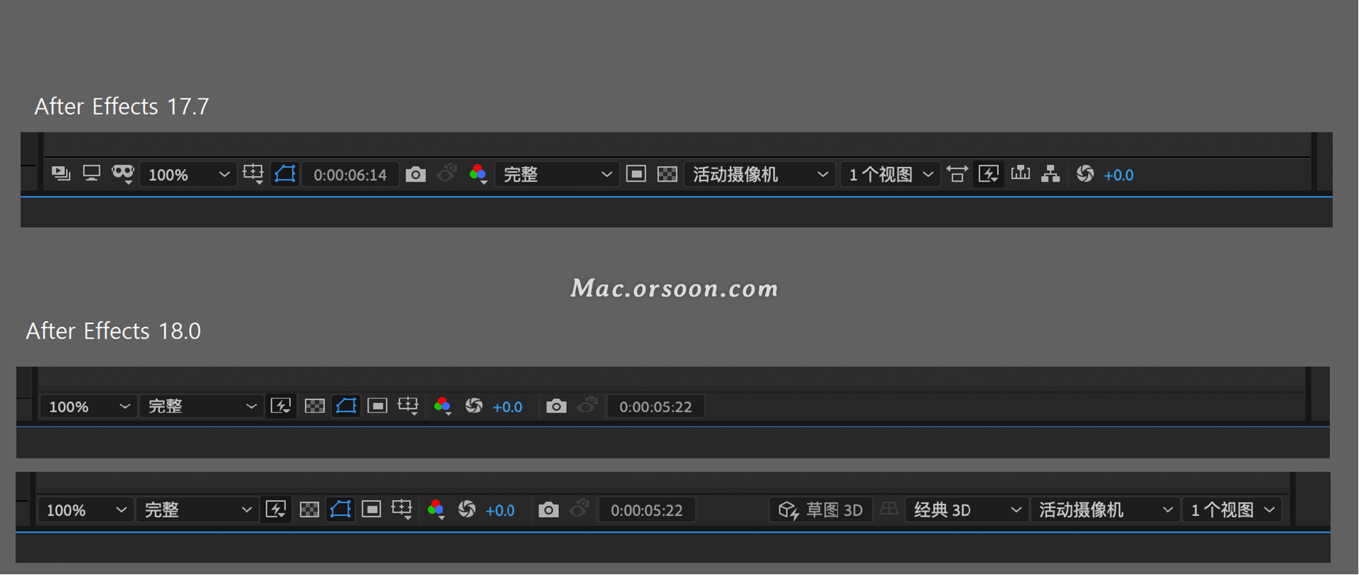 必备的视频创作软件：ae 2021 mac中文版 v18.2.1直装版