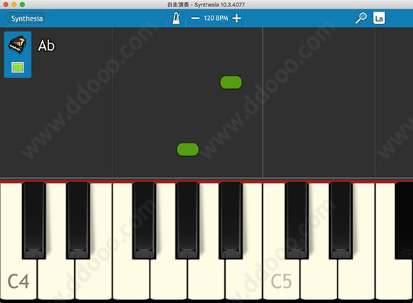 synthesia mac破解版(虚拟钢琴软件)
