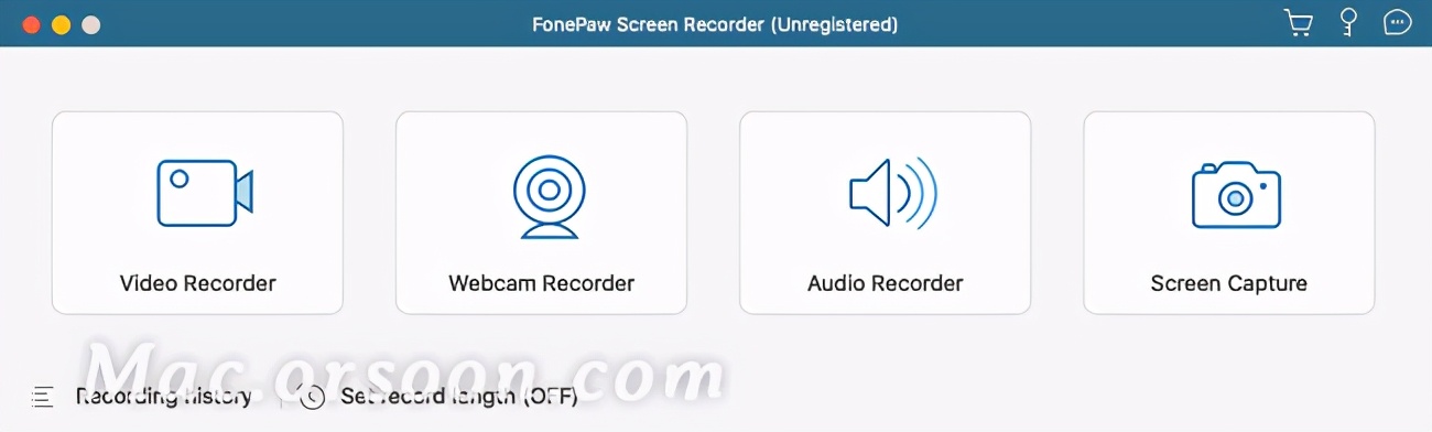 FonePaw Screen Recorder for mac如何录制Mac屏幕？