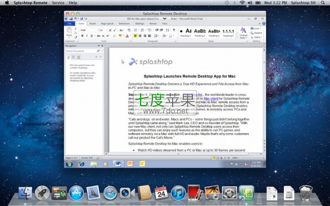 Splashtop Remote Desktop for mac 1.3.6 远程控制桌面软件 最新破解版 支持10.8山狮