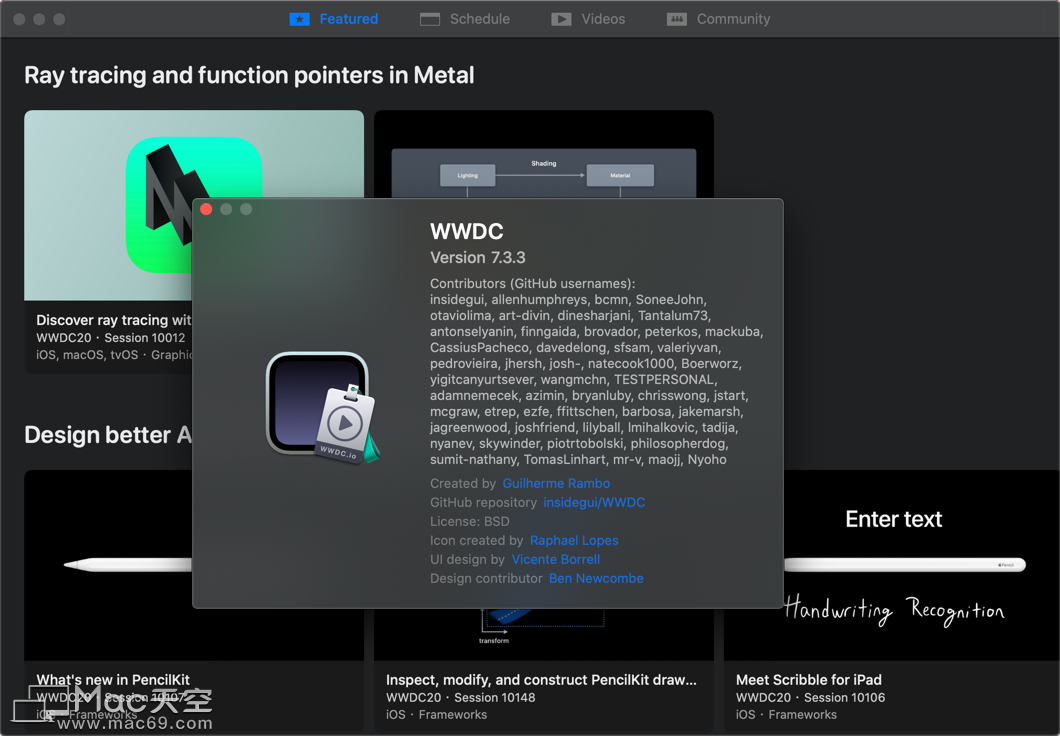WWDC for mac (视频观看软件) v7.3.3 最新版
