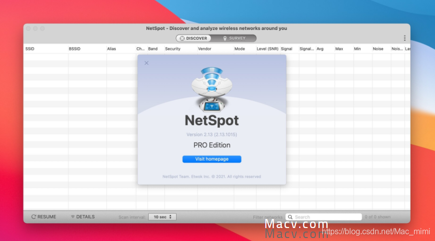 NetSpot Pro for mac（最佳 wifi 检测软件）