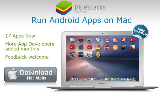 BlueStacks 可让您在 mac 上运行 Android 应用程序