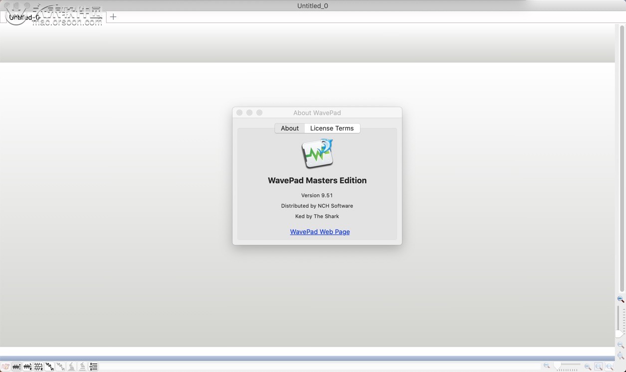 NCH WavePad Mater for mac（音频编辑软件）
