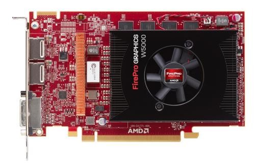 最奢华的3D体验  蓝宝AMD FirePro W5000专业显卡 