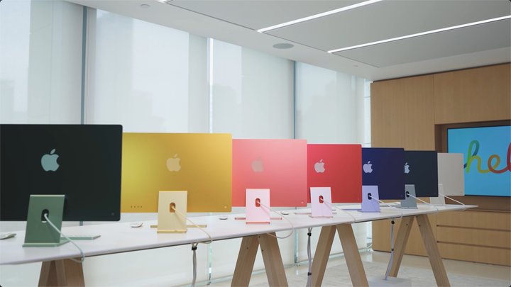 全新M1款iMac首发体验：配色致敬经典，内部则有大不同