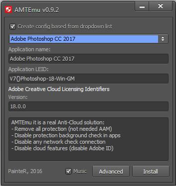 Adobe Photoshop CC 2017 32位/64位注册机破解补丁下载