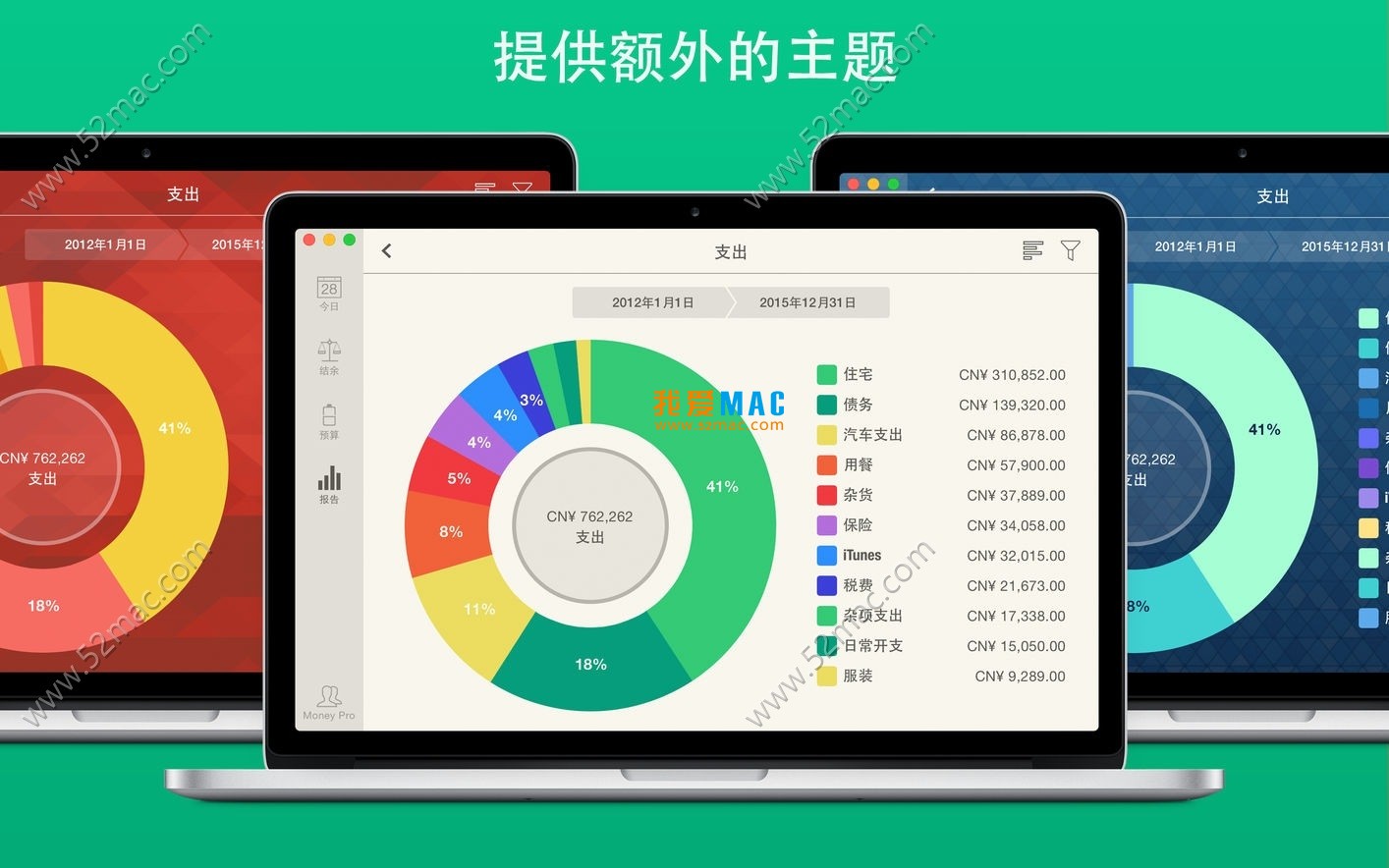 Money Pro for Mac 2.0 账单计划、财务管理软件 中文破解版下载