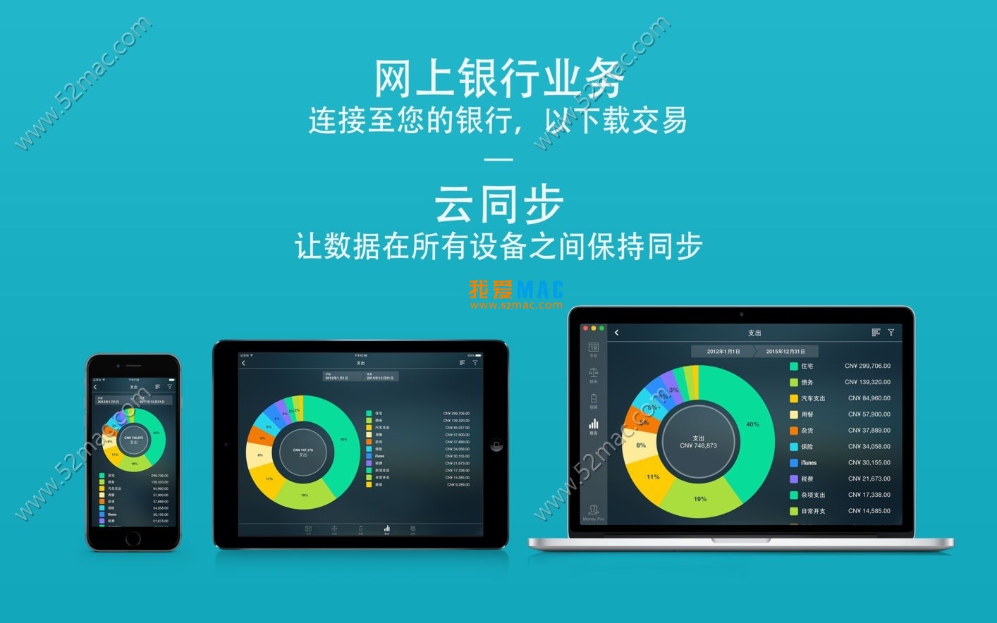 Money Pro for Mac 2.0 账单计划、财务管理软件 中文破解版下载