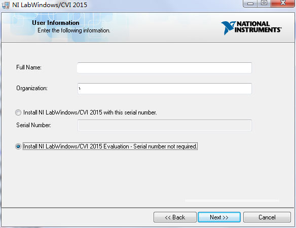 LabWindows CVI 2015安装破解图文教程