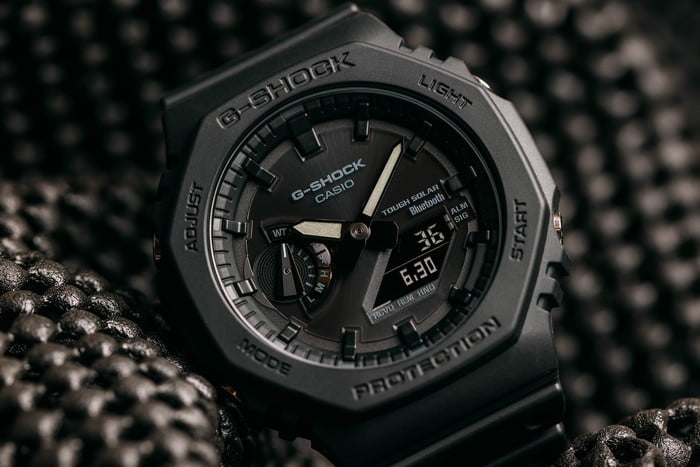 卡西欧 G-Shock GA 系列推出带蓝牙连接、太阳能充电的新款手表
