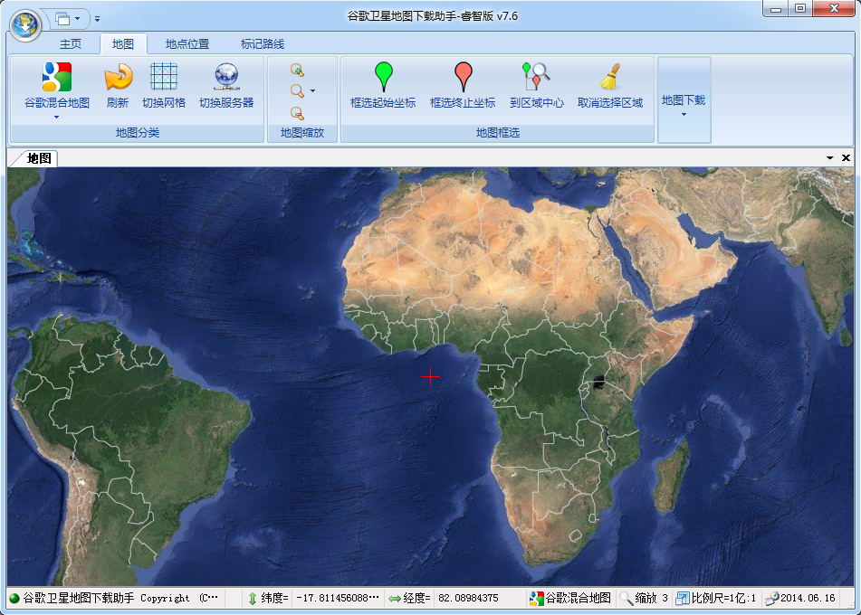 谷歌卫星地图下载器绿色版_谷歌卫星地图下载助手睿智版 破解_谷歌地图2020高清卫星地图手机版