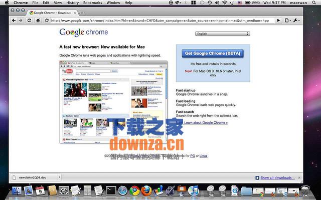 Chrome Mac版截图