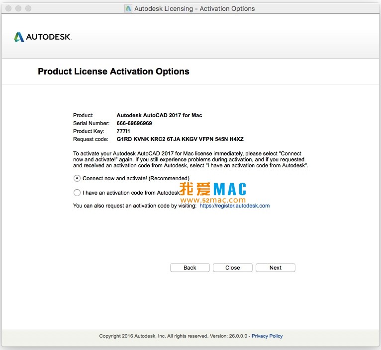 AutoCAD 2017 for Mac CAD三维设计绘图软件 最新破解版下载