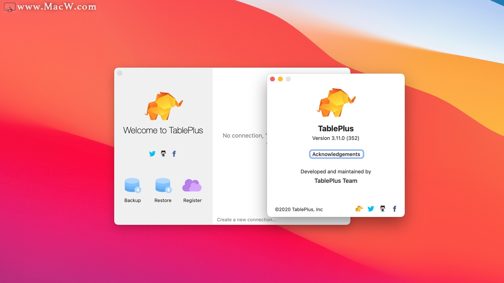 TablePlus mac(本地原生数据开发软件)v3.11.0激活版