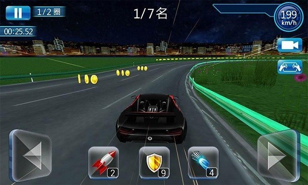 3d飙车游戏破解版下载 3D极速竞速破解手游